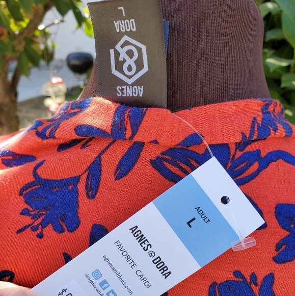 Agnes & Dora Favorite Cardi Floral Size S/L - Picture 7 of 7